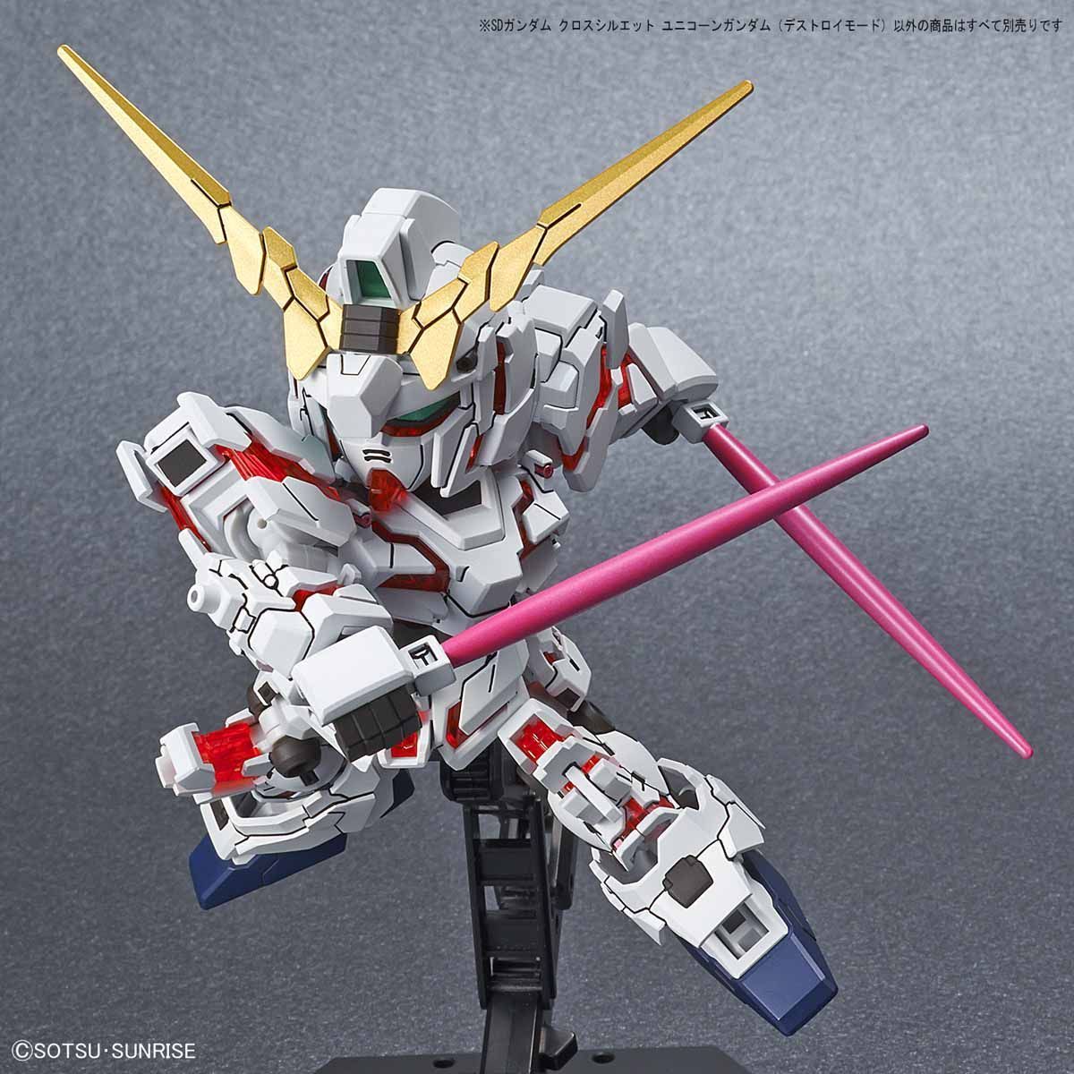#13 Unicorn Gundam (Destroy Mode) "Gundam Unicorn", Bandai SDGCS - Image 4