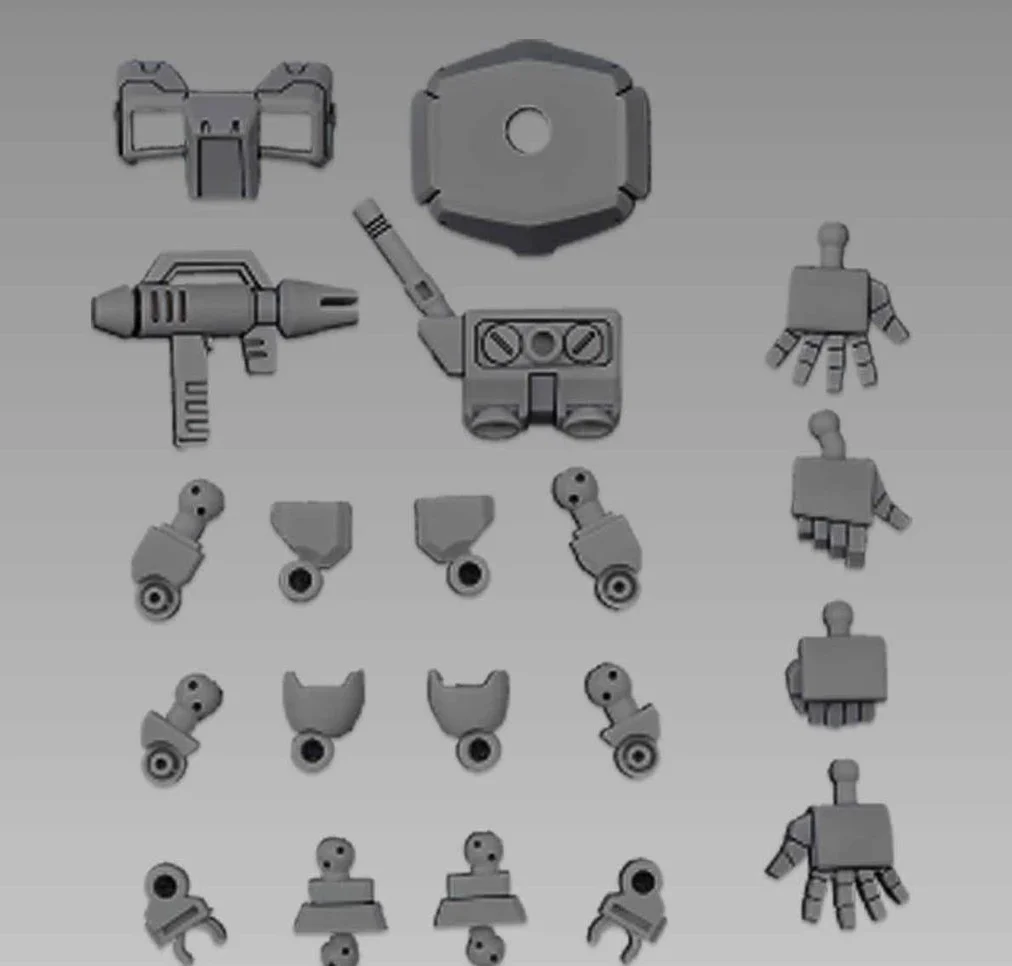 #14 Silhouette Booster (Gray) "Mobile Suit Gundam", Bandai SDGCS