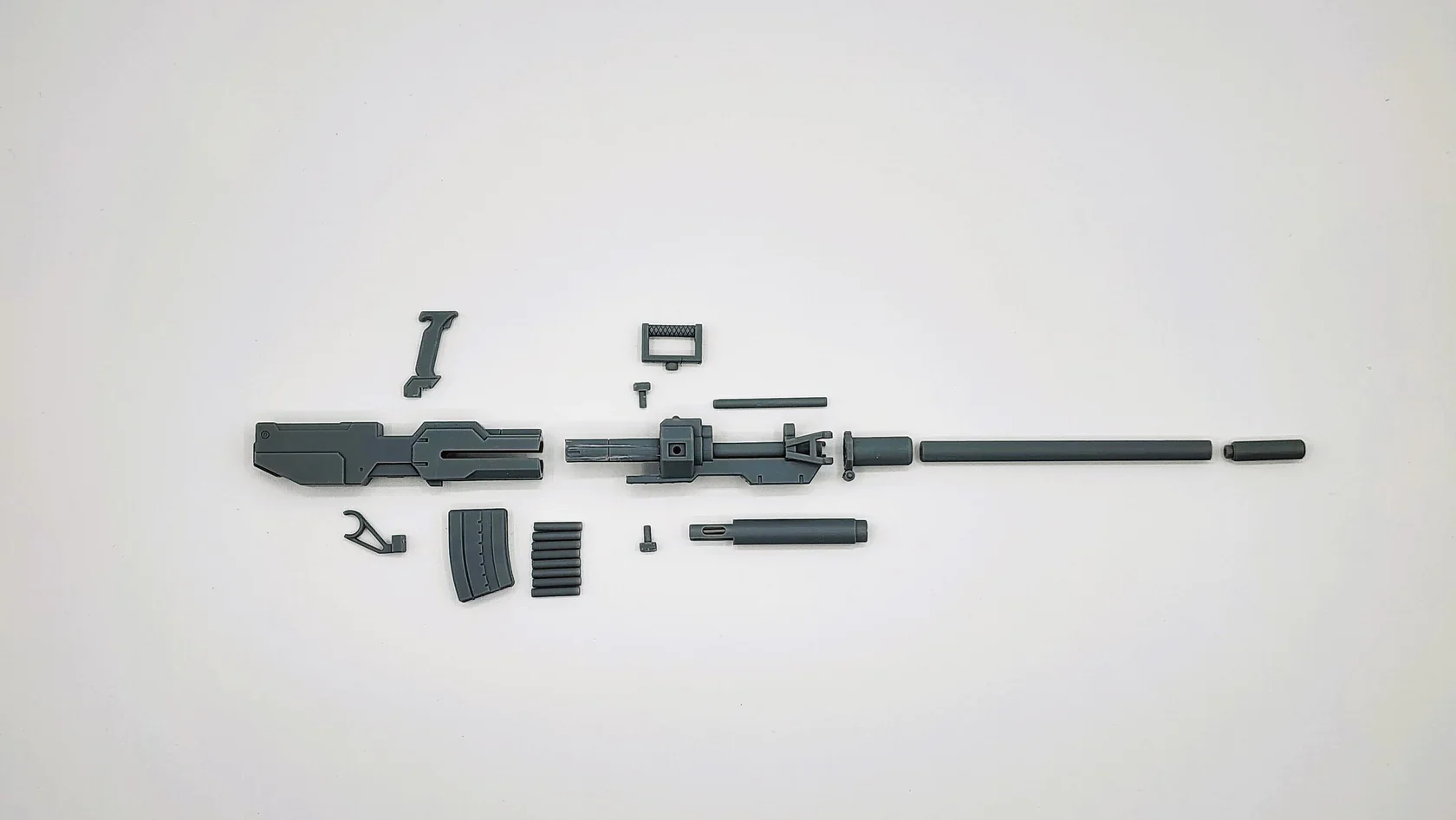 Project V Hobby 170mm Cannon 1/144 Resin Weapon Kit - Image 8