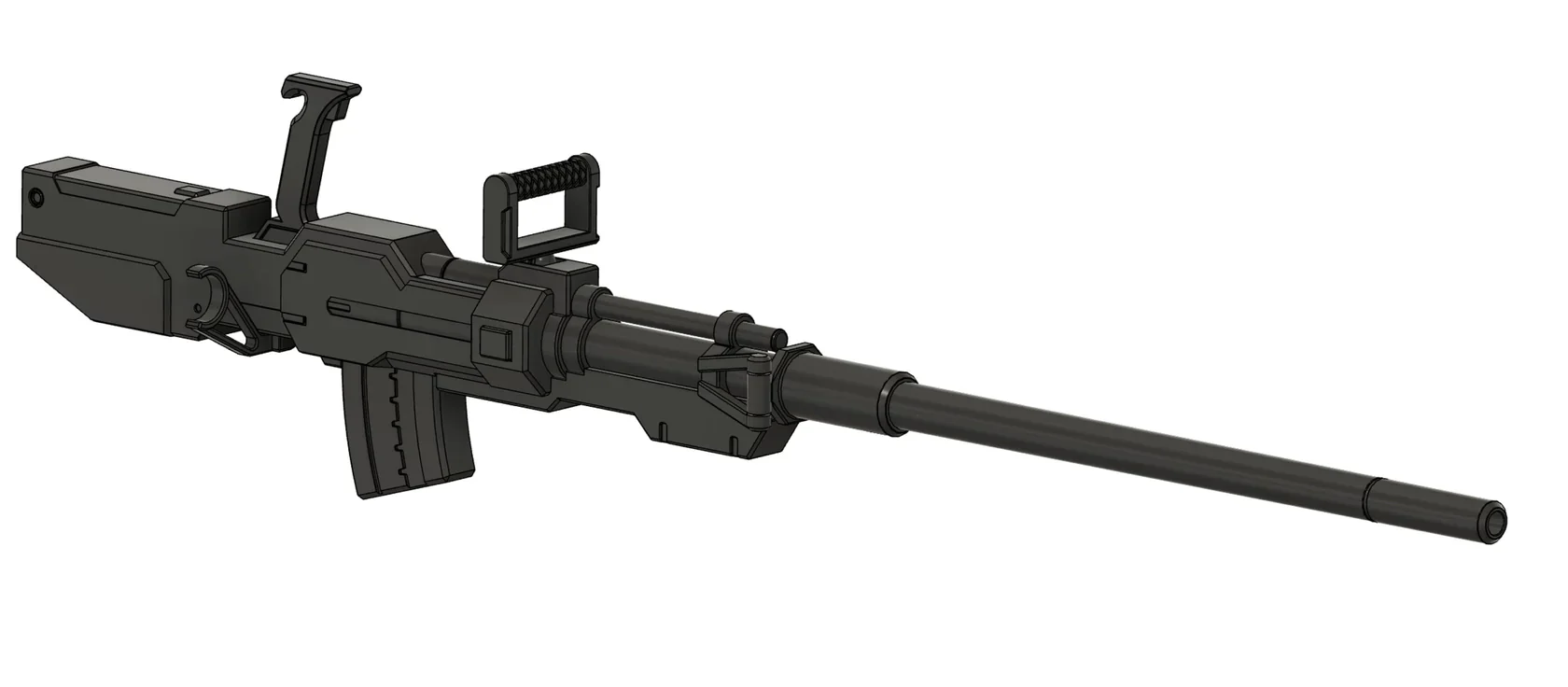 Project V Hobby 170mm Cannon 1/144 Resin Weapon Kit - Image 9