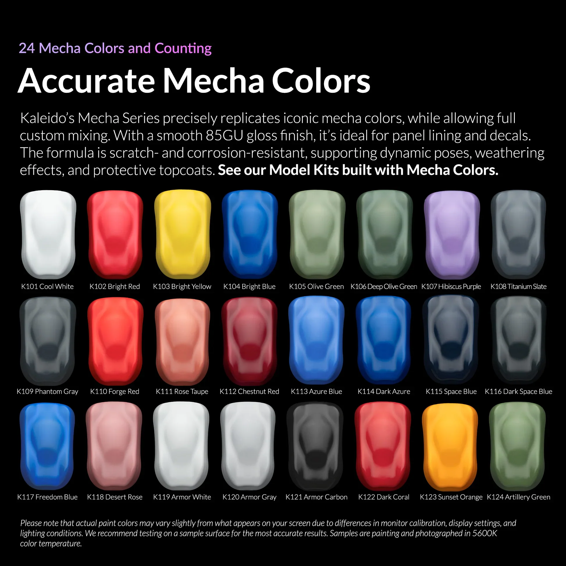 24 Color Mecha Set - Image 4