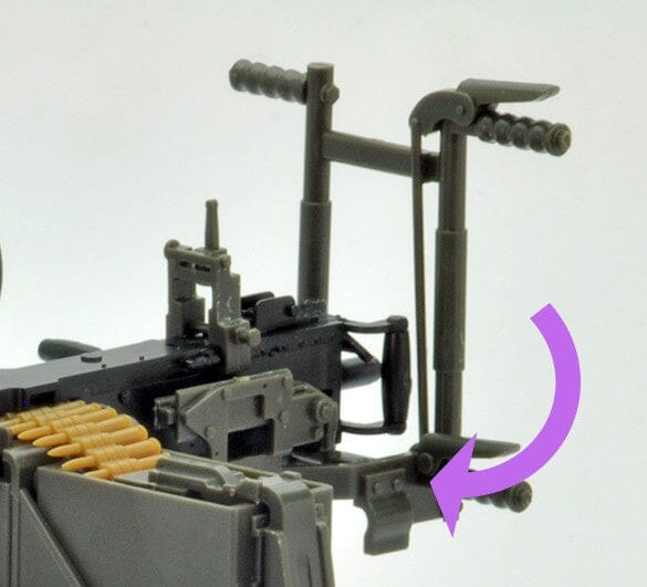 TomyTec Little Armory 1/12 LD009 M2 Heavy Machine Gun - Image 8