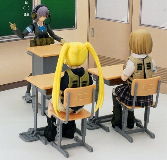 TomyTec Little Armory 1/12 LD013 Defense School Desk - Image 5