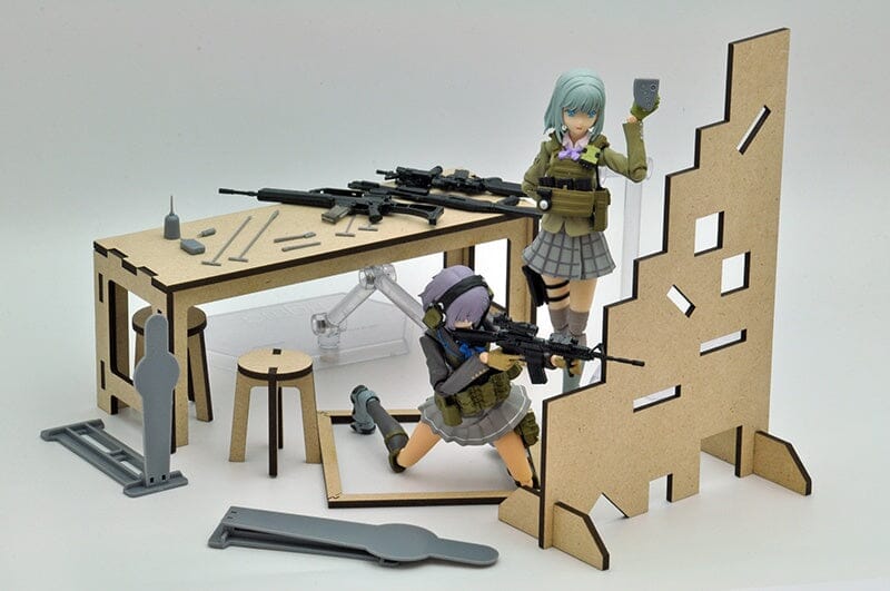 TomyTec Little Armory 1/12 LD015 Shooting Range B - Image 10