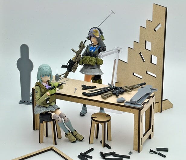 TomyTec Little Armory 1/12 LD015 Shooting Range B - Image 12