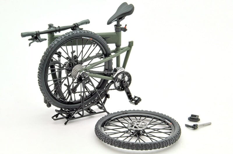 TomyTec Little Armory 1/12 LM003 Montague Paratrooper Folding MTB Bike - Image 26