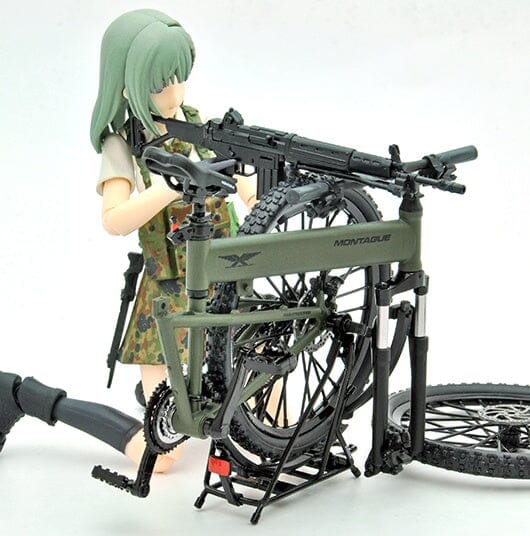 TomyTec Little Armory 1/12 LM003 Montague Paratrooper Folding MTB Bike - Image 28