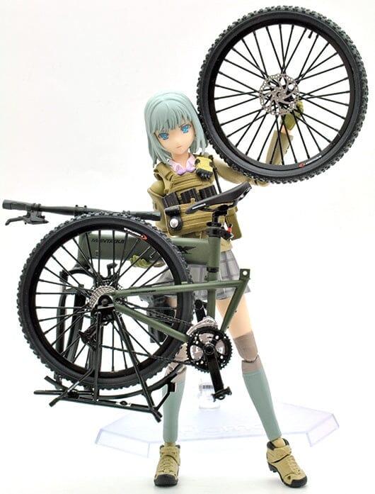 TomyTec Little Armory 1/12 LM003 Montague Paratrooper Folding MTB Bike - Image 29