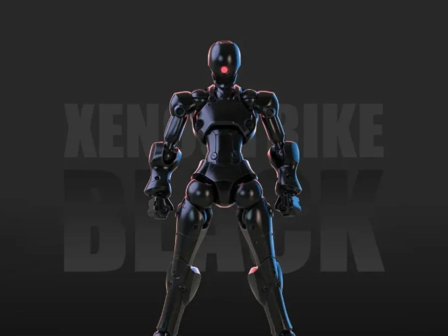 3 Min Project Xenostrike (Black Ver.) 1/18 Scale Model Kit
