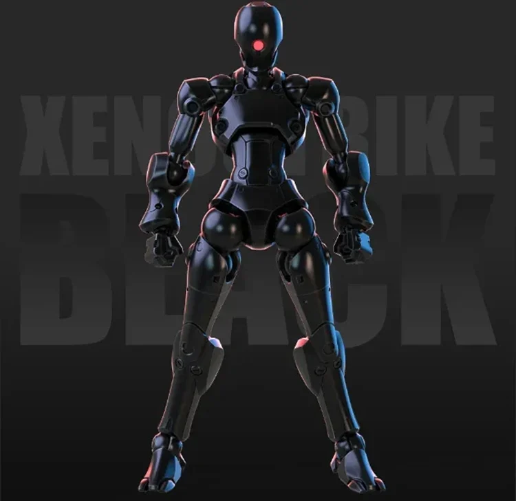 3 Min Project Xenostrike (Black Ver.) 1/18 Scale Model Kit - Image 2