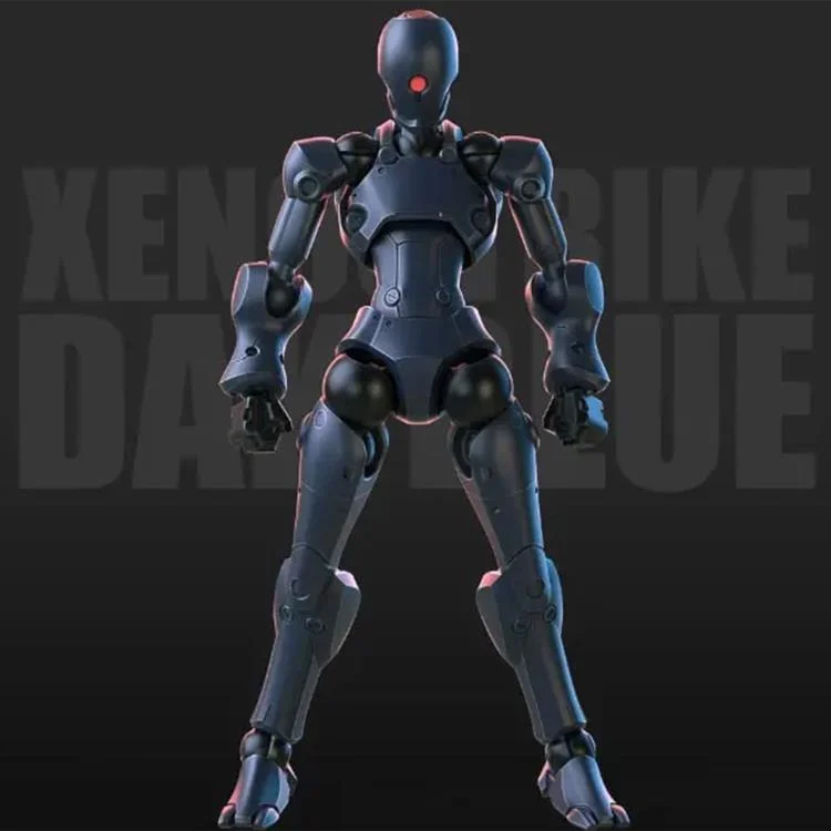 3 Min Project Xenostrike (Blue Ver.) 1/18 Scale Model Kit - Image 2