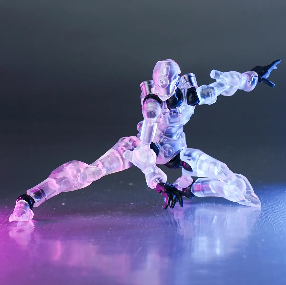 3 Min Project Xenostrike (Clear Ver.) 1/18 Scale Model Kit - Image 3
