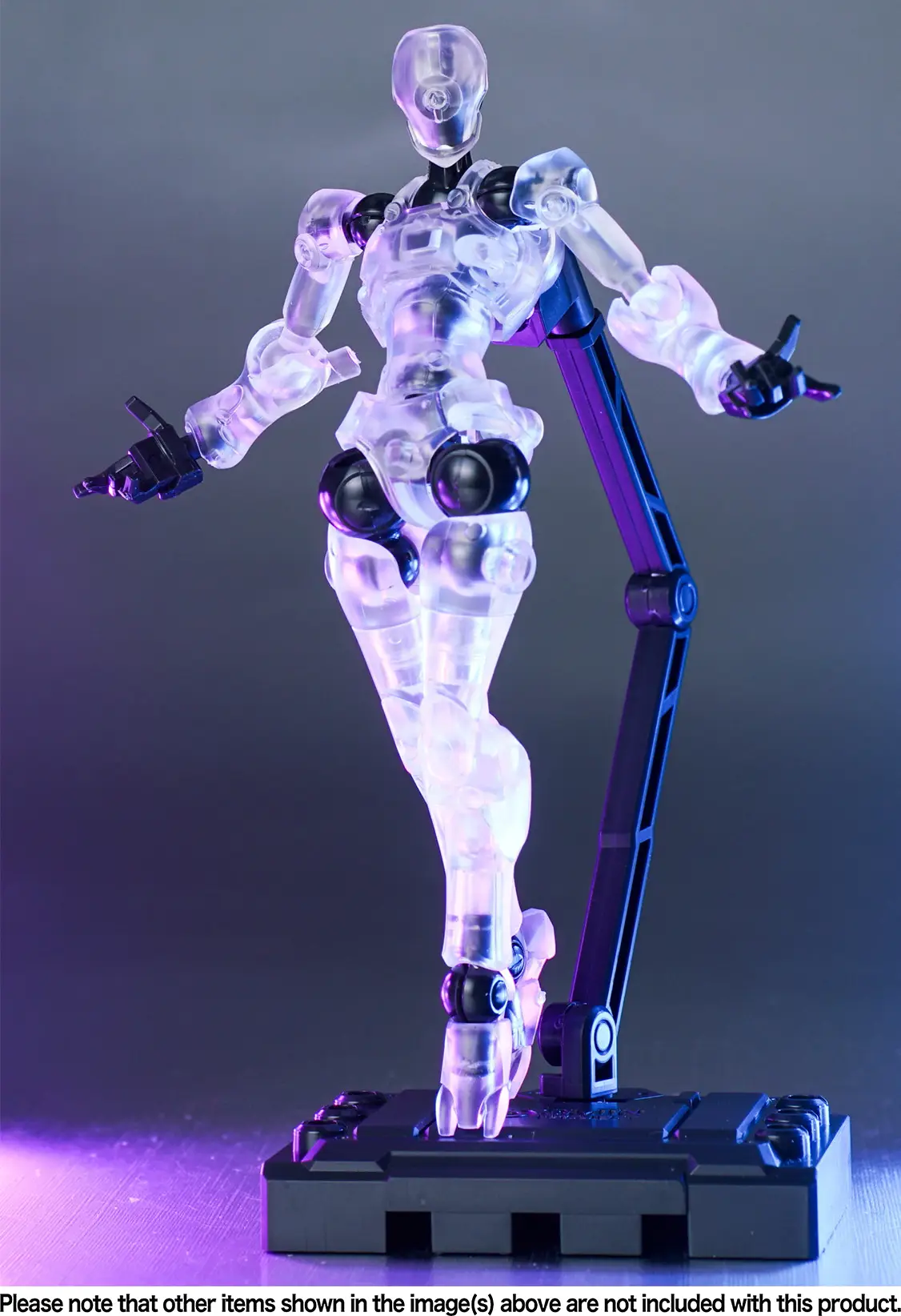 3 Min Project Xenostrike (Clear Ver.) 1/18 Scale Model Kit - Image 4