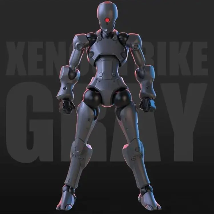 3 Min Project Xenostrike (Gray Ver.) 1/18 Scale Model Kit - Image 2