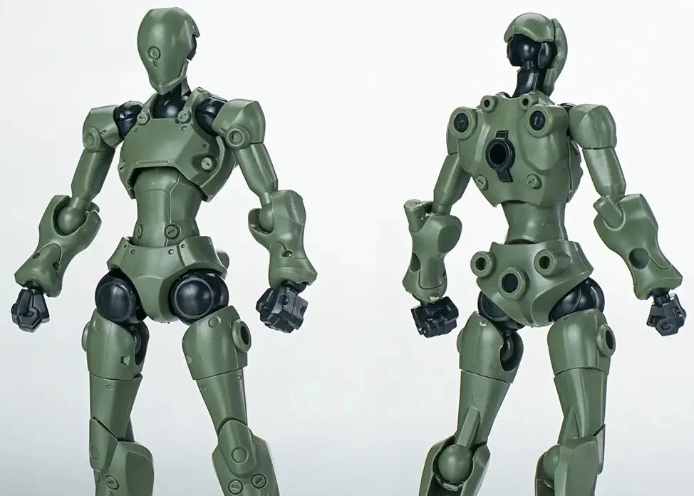 3 Min Project Xenostrike (Green Ver.) 1/18 Scale Model Kit