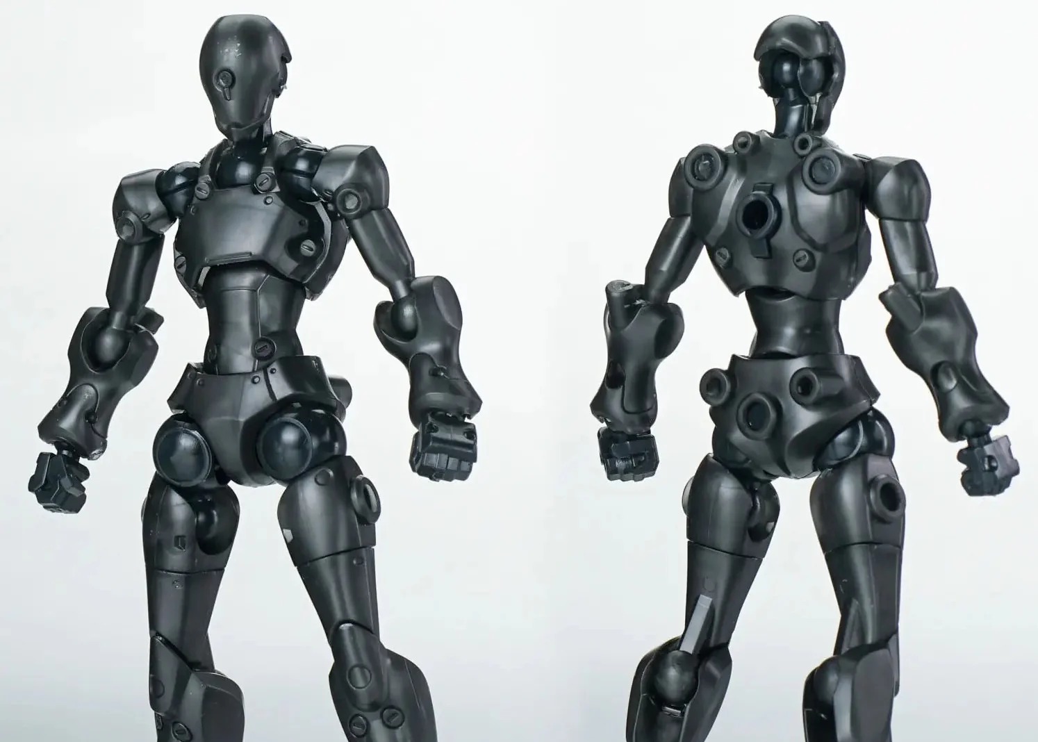 3 Min Project Xenostrike (Silver Ver.) 1/18 Scale Model Kit