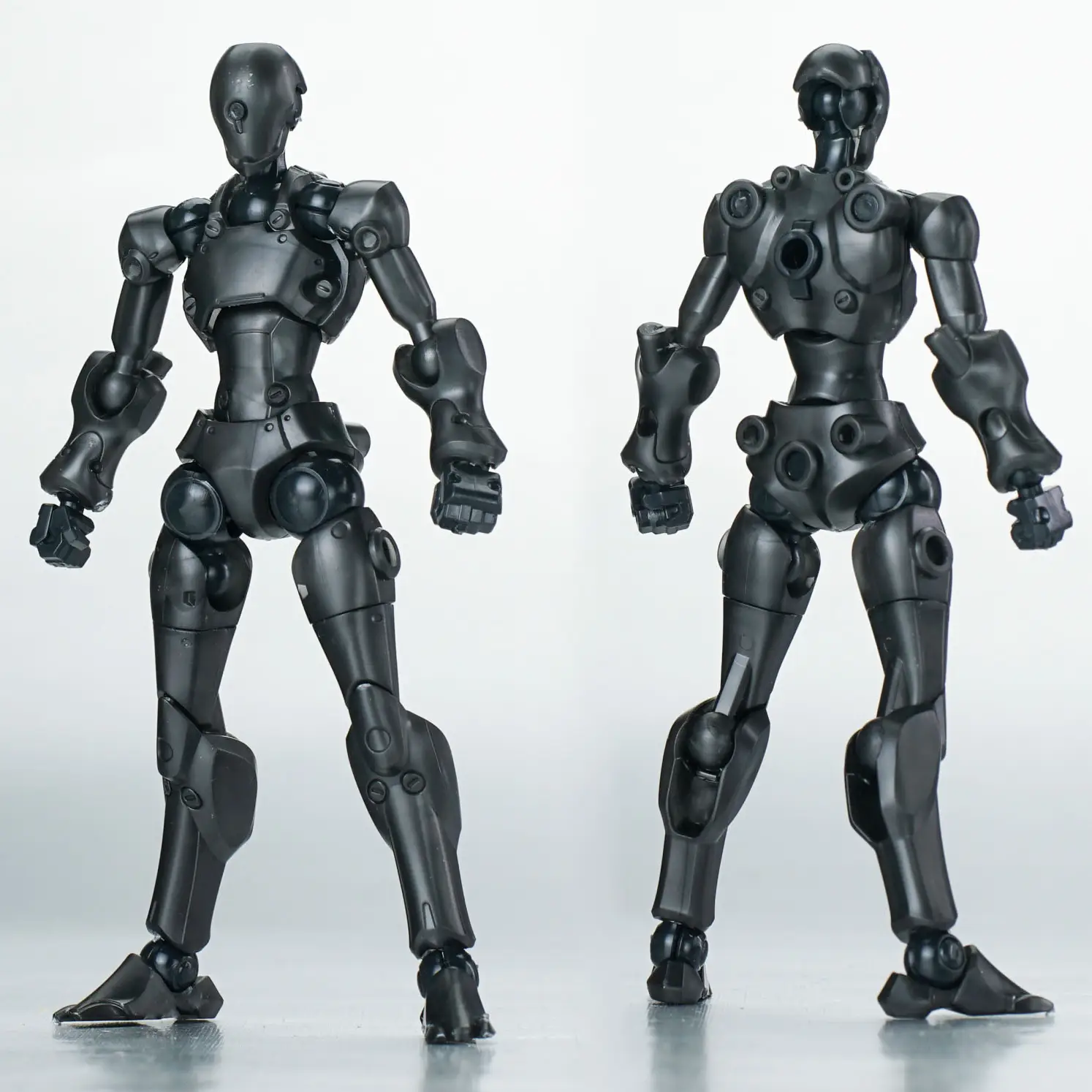 3 Min Project Xenostrike (Silver Ver.) 1/18 Scale Model Kit - Image 2
