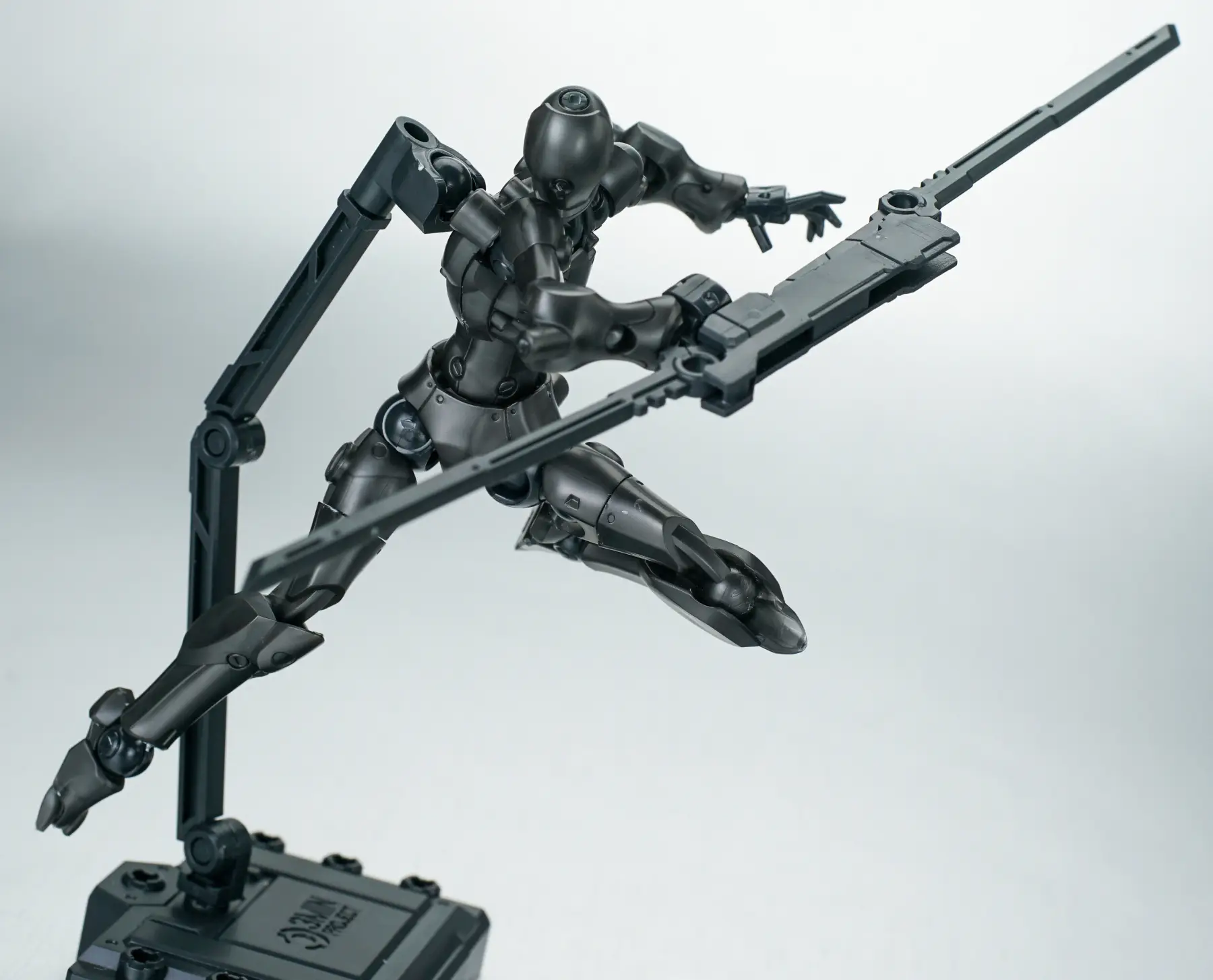 3 Min Project Xenostrike (Transparent Metallic Ver.) 1/18 Scale Model Kit - Image 5
