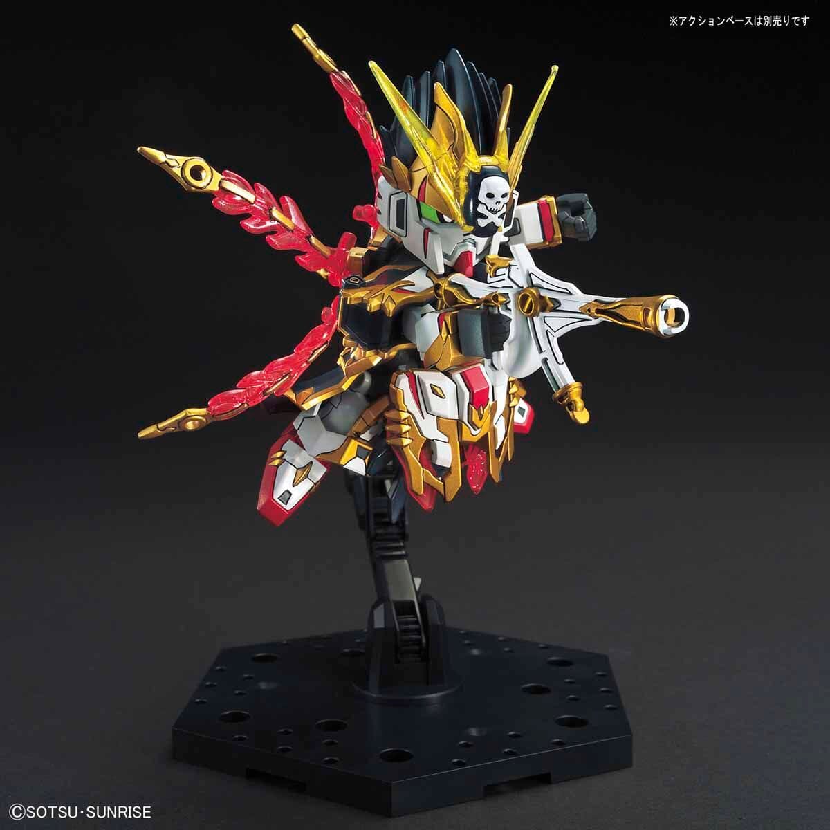 Gundam SD Sangoku Soketsuden #30 Gan Ning Crossbone Gundam Model Kit - Image 5