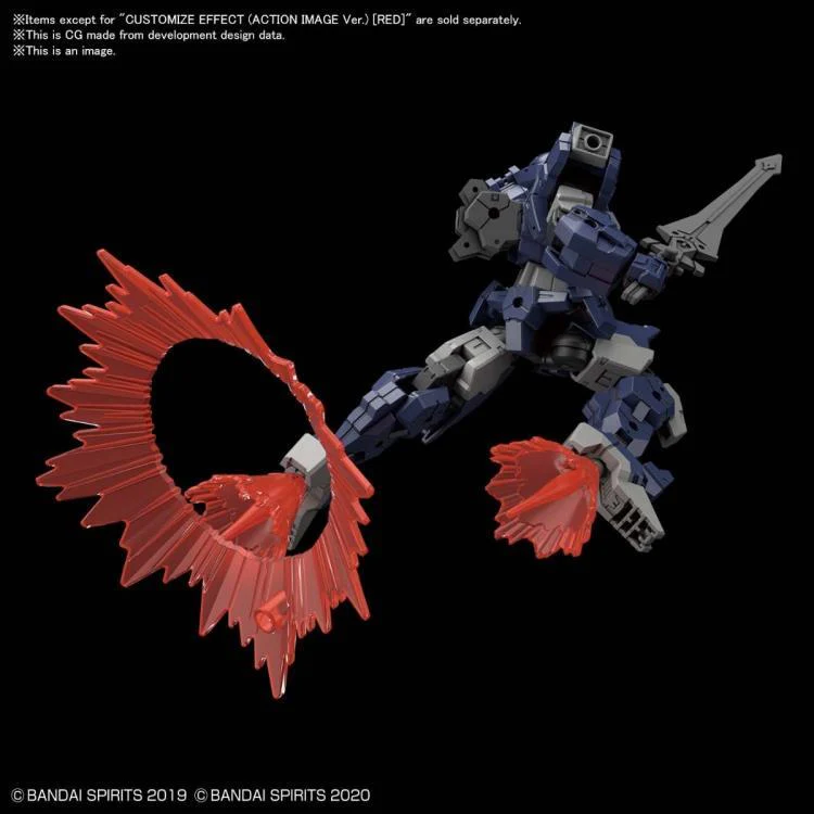 #08 Action Image Ver. (Red) "30 Minute Missions" Bandai Spirits Customize Effect - Image 3