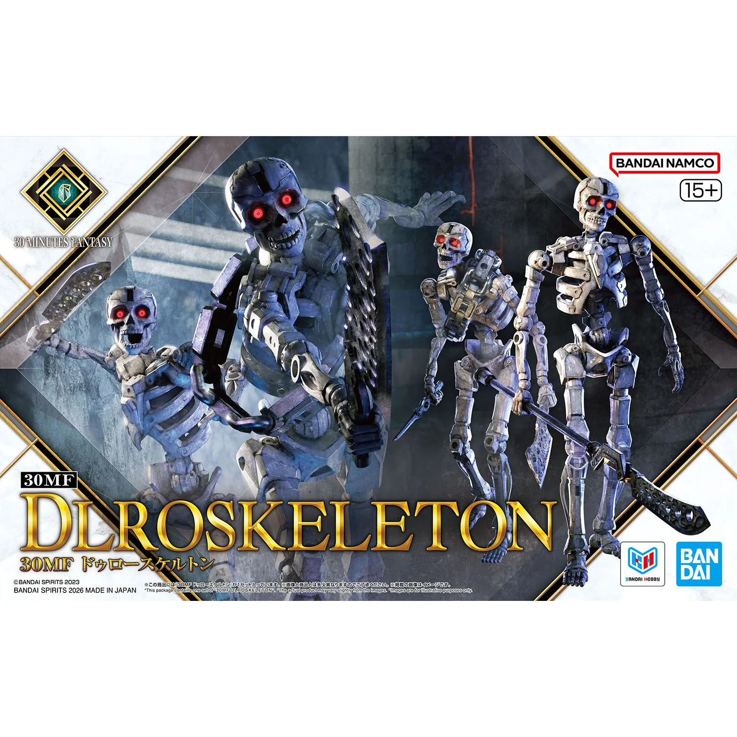 30 Minutes Fantasy Dlroskeleton Model Kit - Image 2