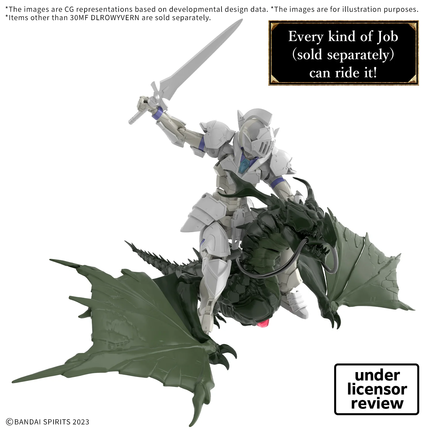 30 Minutes Fantasy Dlrowyvern Model Kit - Image 3