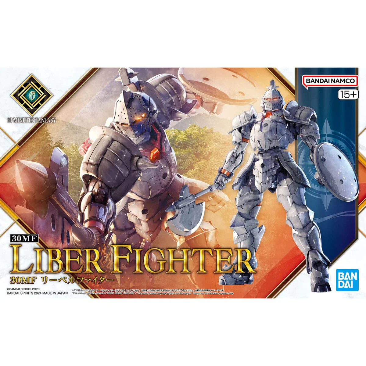 30 Minutes Fantasy #03 Liber Fighter Model Kit - Image 2