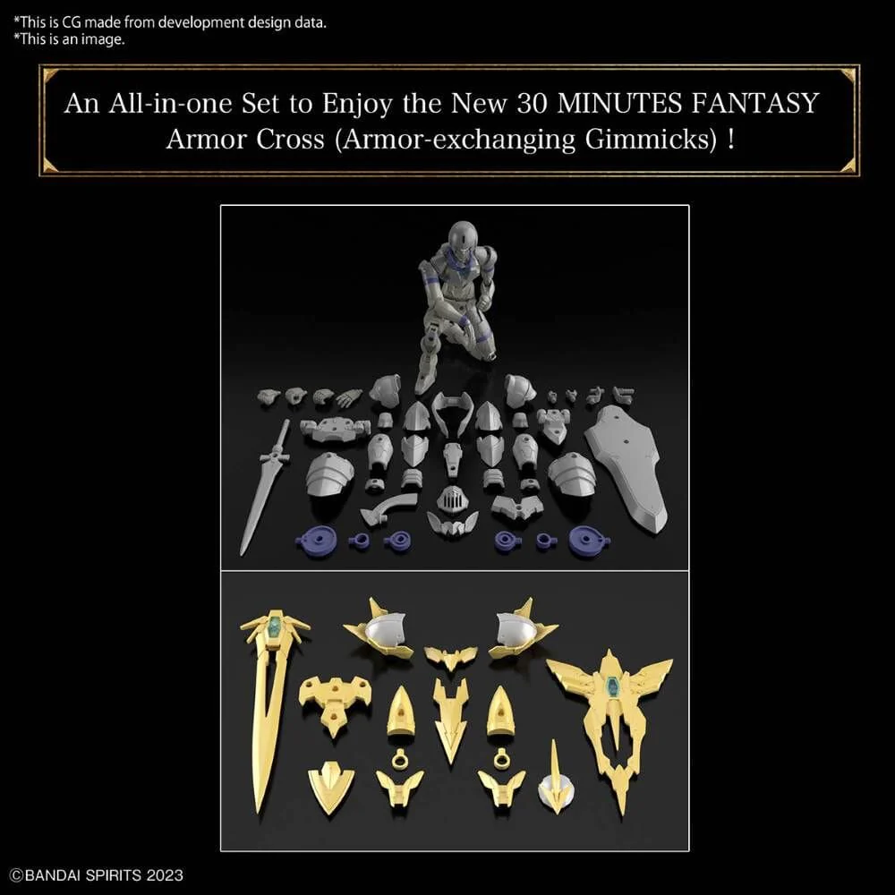30 Minutes Fantasy Liber Holy Knight Model Kit - Image 4