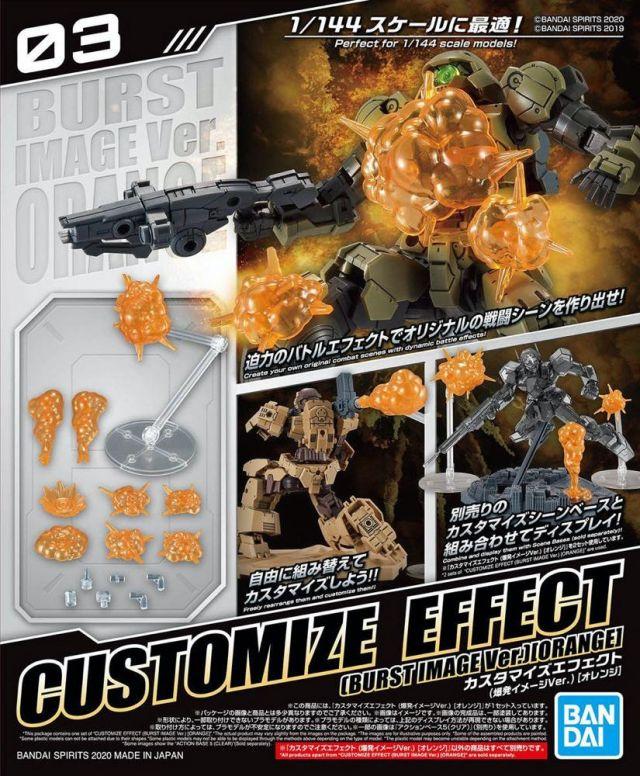 30 Minutes Missions #03 Customize Effect Burst Scene (Orange) Accessory Set - Image 2