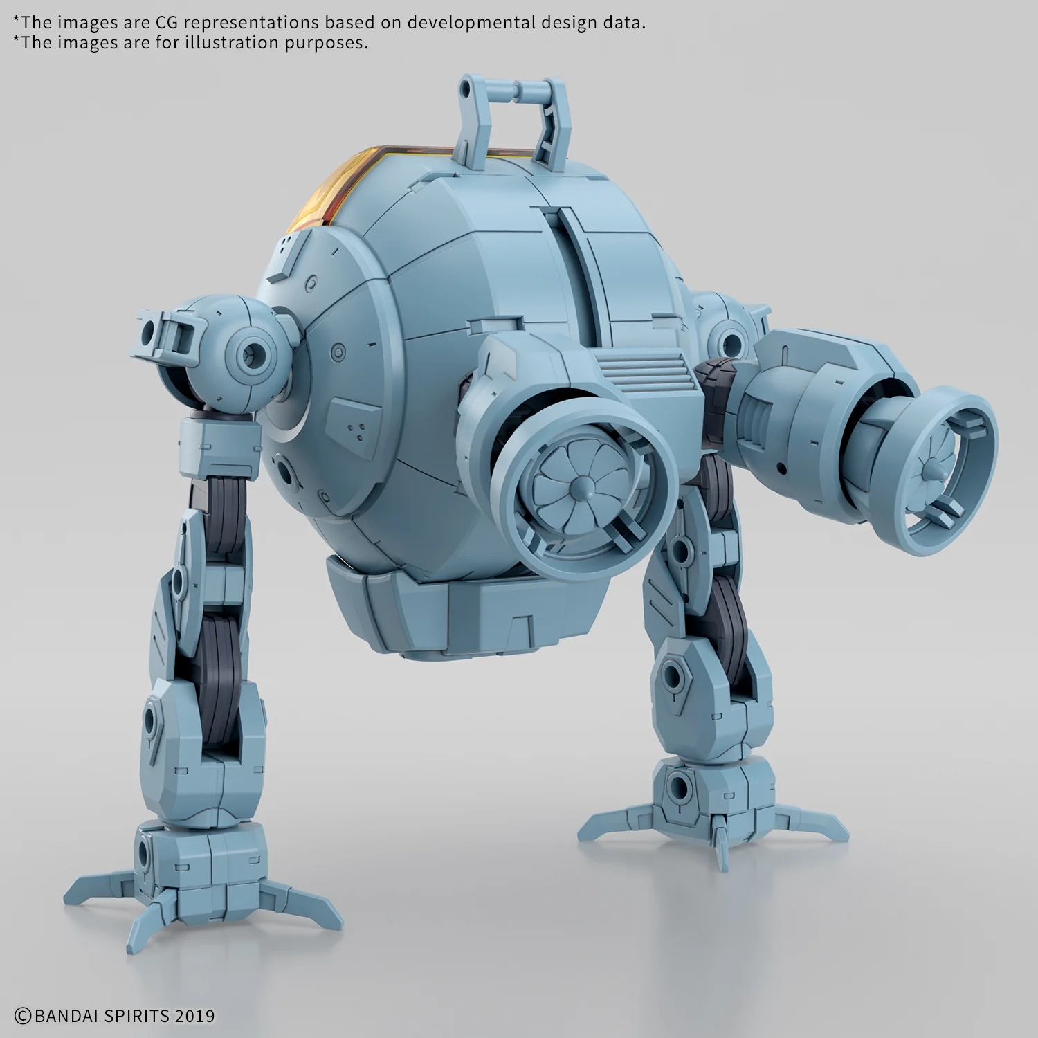 30 Minutes Missions Extended Armament Vehicle (Marine Exploration Mecha Ver.) 1/144 Scale Model Kit - Image 3