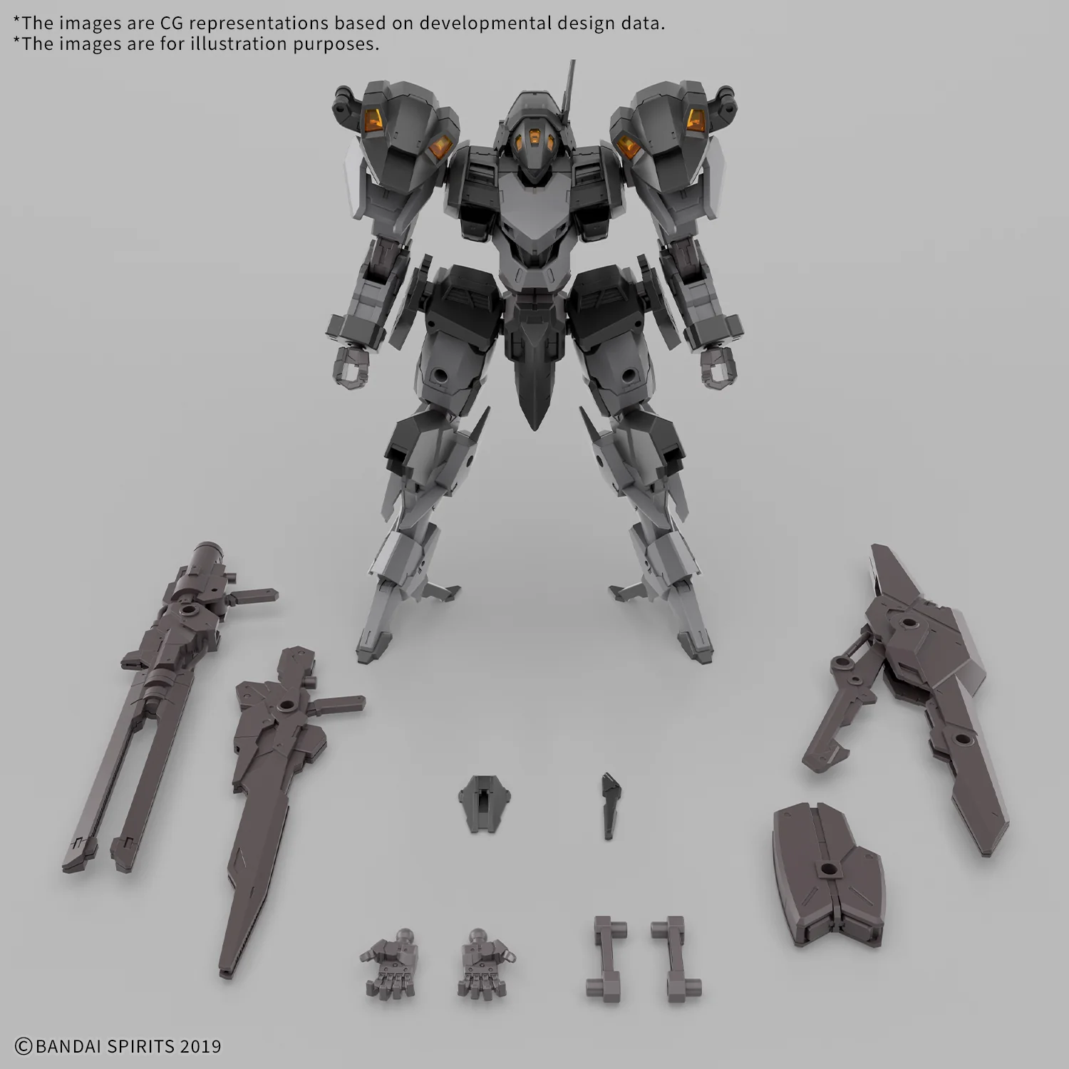 30 Minutes Missions xEXM-000 Xenovalt 1/144 Scale Model Kit - Image 4