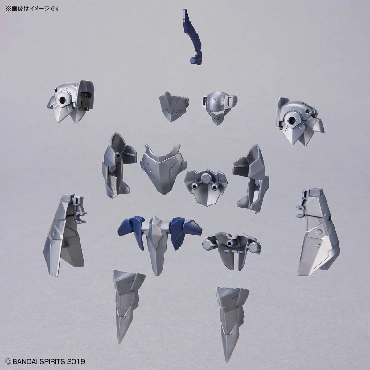 30 Minutes Missions 1/144 EXM-A9K Spinatio (Knight Type) Model Kit - Image 12