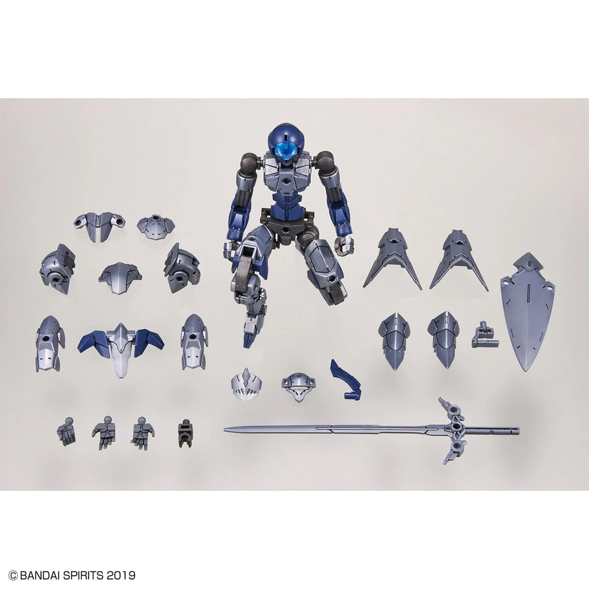 30 Minutes Missions 1/144 EXM-A9K Spinatio (Knight Type) Model Kit - Image 13