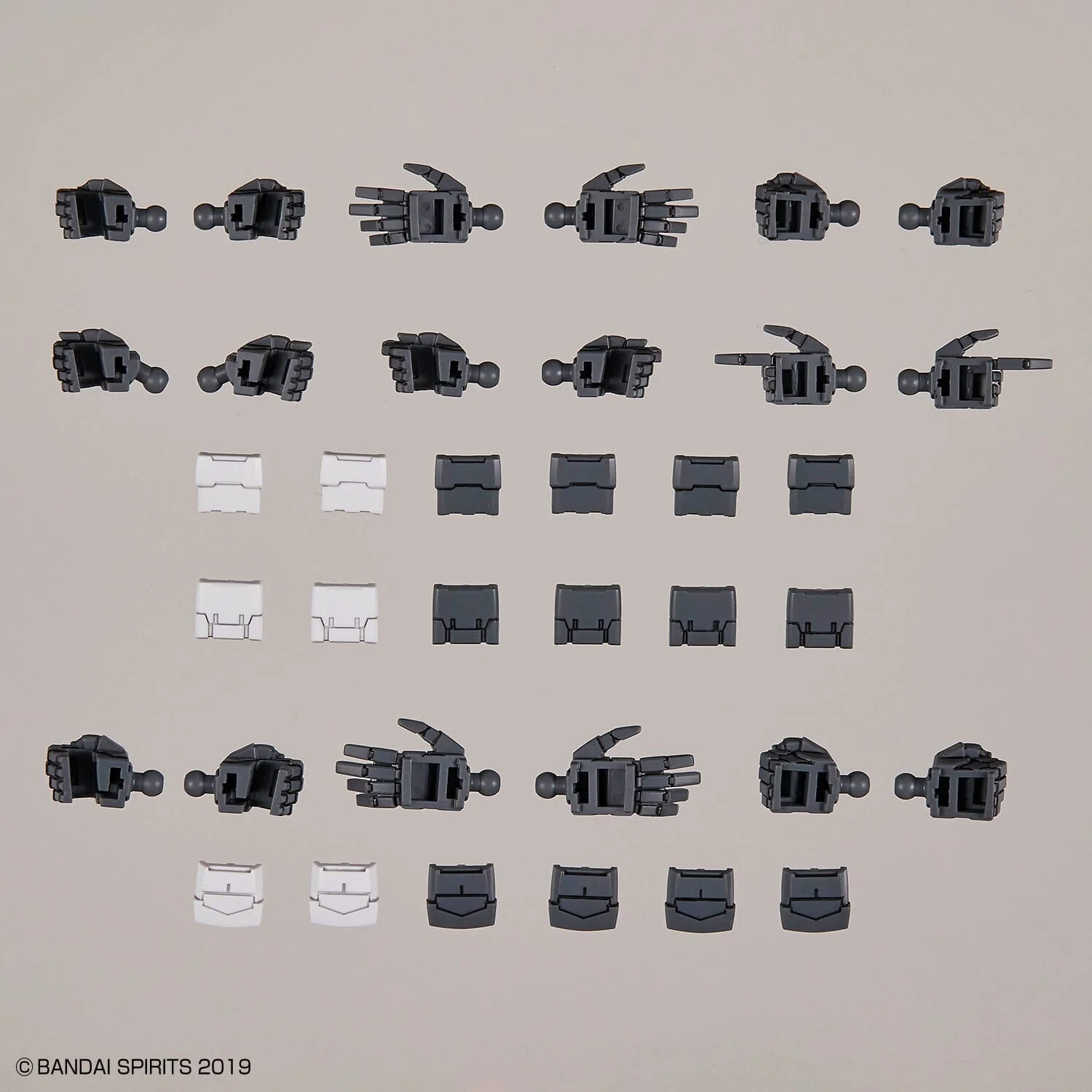 30 Minutes Missions 1/144 Option Parts Set 12 (Hand Parts/Multi Joint) Accessory Set - Image 3