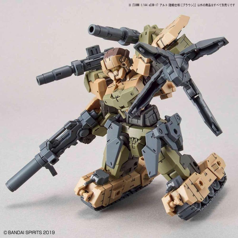 30 Minutes Missions #19 eEXM-17 (Alto Ground Type Brown) Model Kit - Image 7