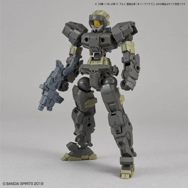 30 Minutes Missions #29 eEXM-17 Alto Ground Type (Olive Drab) Model Kit - Image 8
