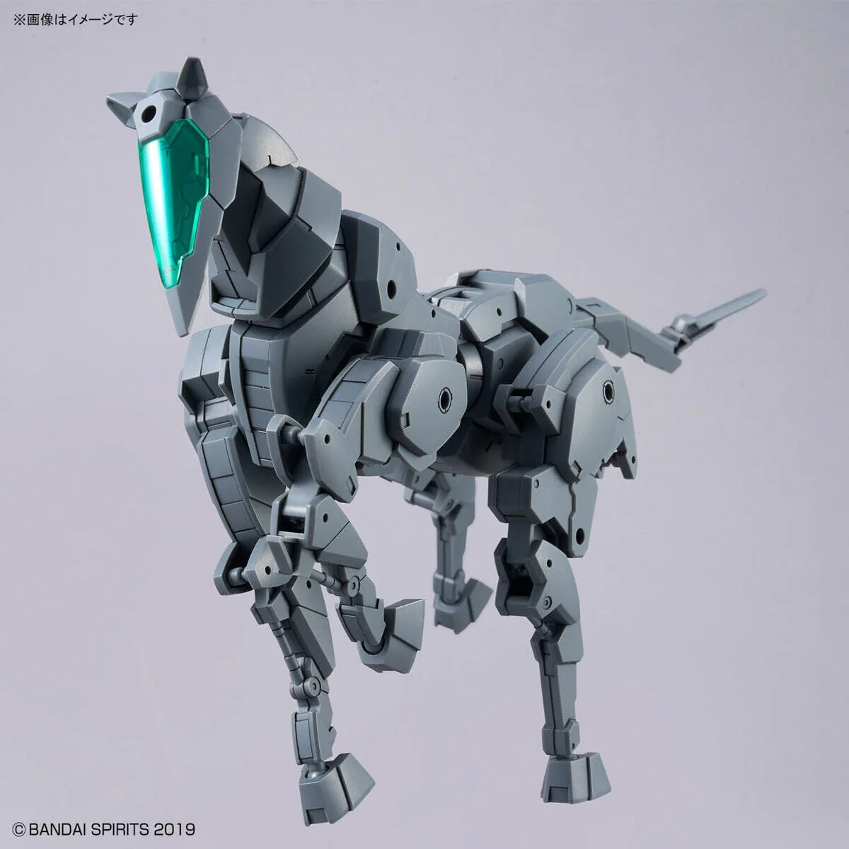 30 Minutes Missions EXA Vehicle (Dark Gray Horse Mecha Ver.) 1/144 Scale Model Kit - Image 13