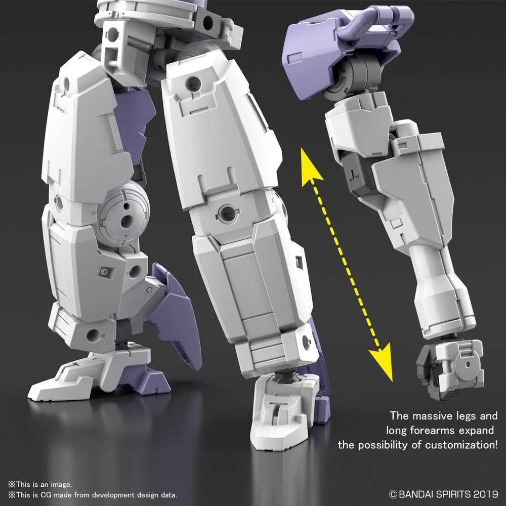30 Minutes Missions #31 bEXM-14T (Cielnova White) Model Kit - Image 3