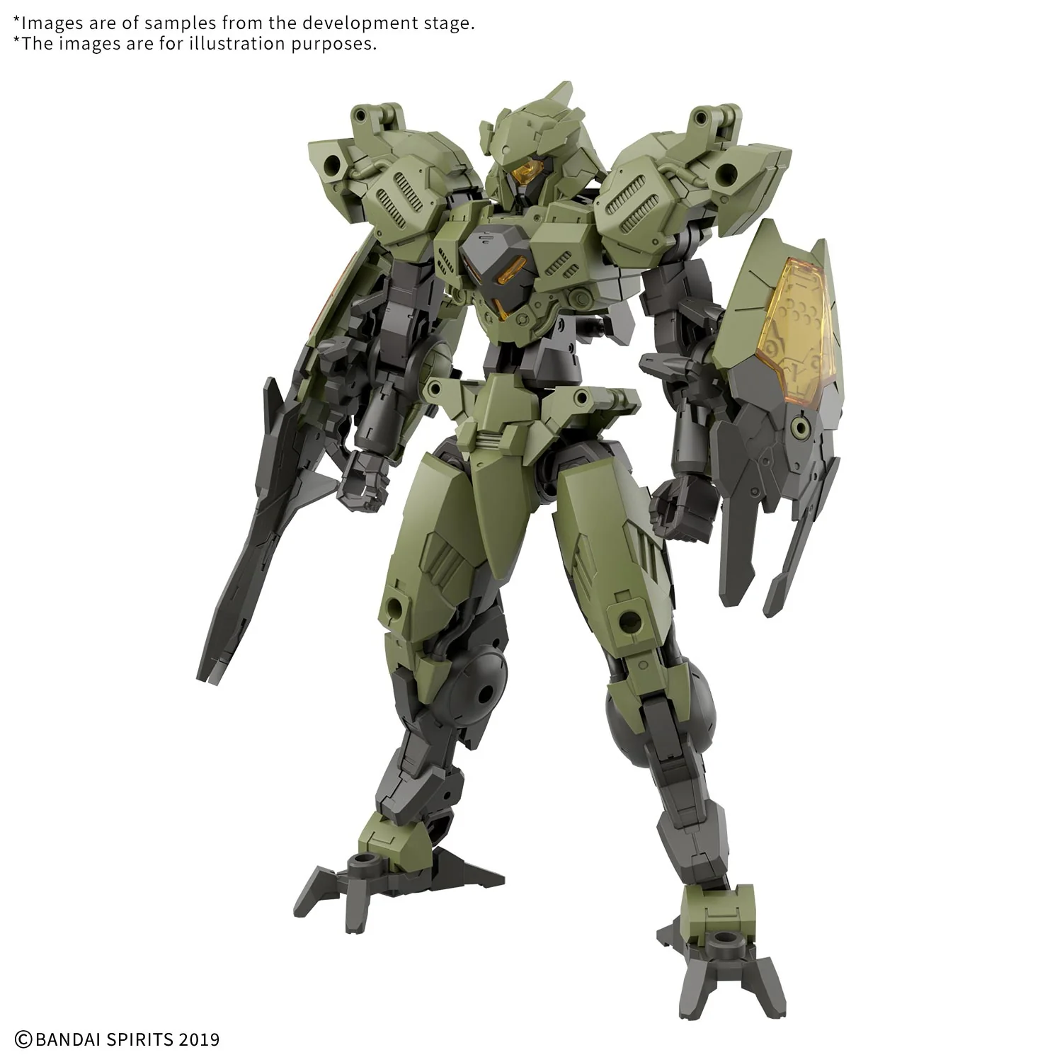 30 Minutes Missions bEXM-40 Novalv (Green) 1/144 Scale Model Kit - Image 2