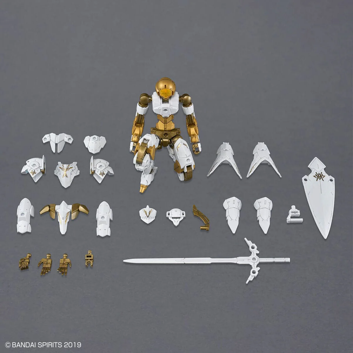 30 Minutes Missions EXM-A9 Spinatio (Royal Knight Type) 1/144 Scale Model Kit - Image 10