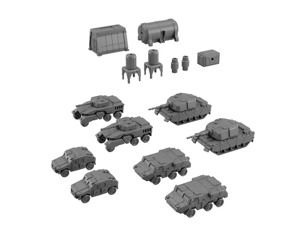 30 Minutes Missions Option Parts Set 24 (Multi Object 1) 1/144 Scale Accessory Set