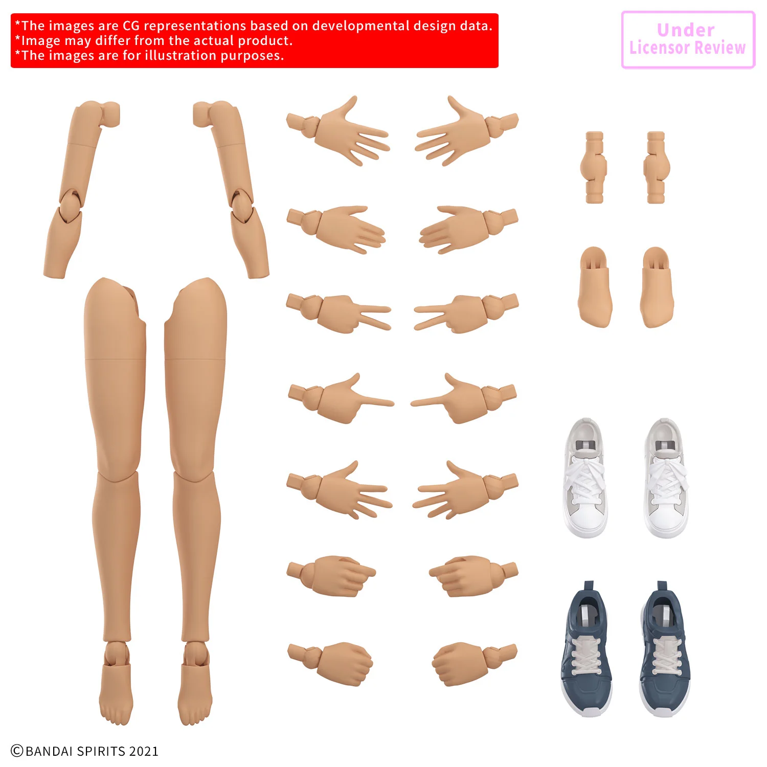 30 Minutes Sisters Option Body Parts Arm & Leg Parts S (Color C) - Image 2