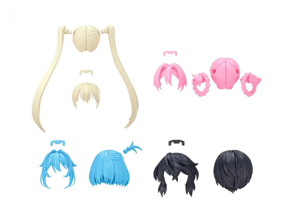 30 Minutes Sisters Option Hair Style Parts Vol.13 Set of 4 Accessory Kits