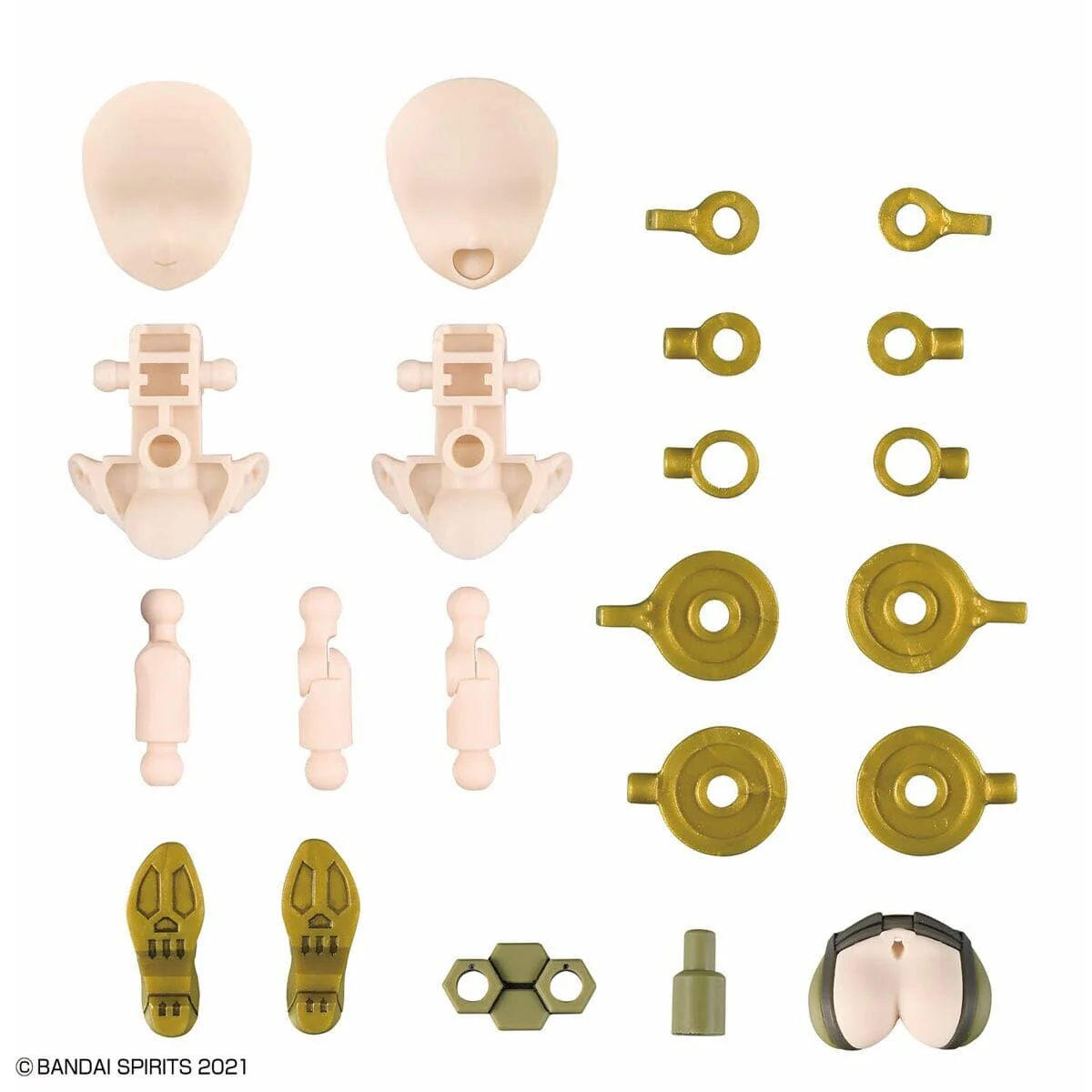 30 Minutes Sisters Option Body Parts Set 13 Tactical Costume (Color B) - Image 3