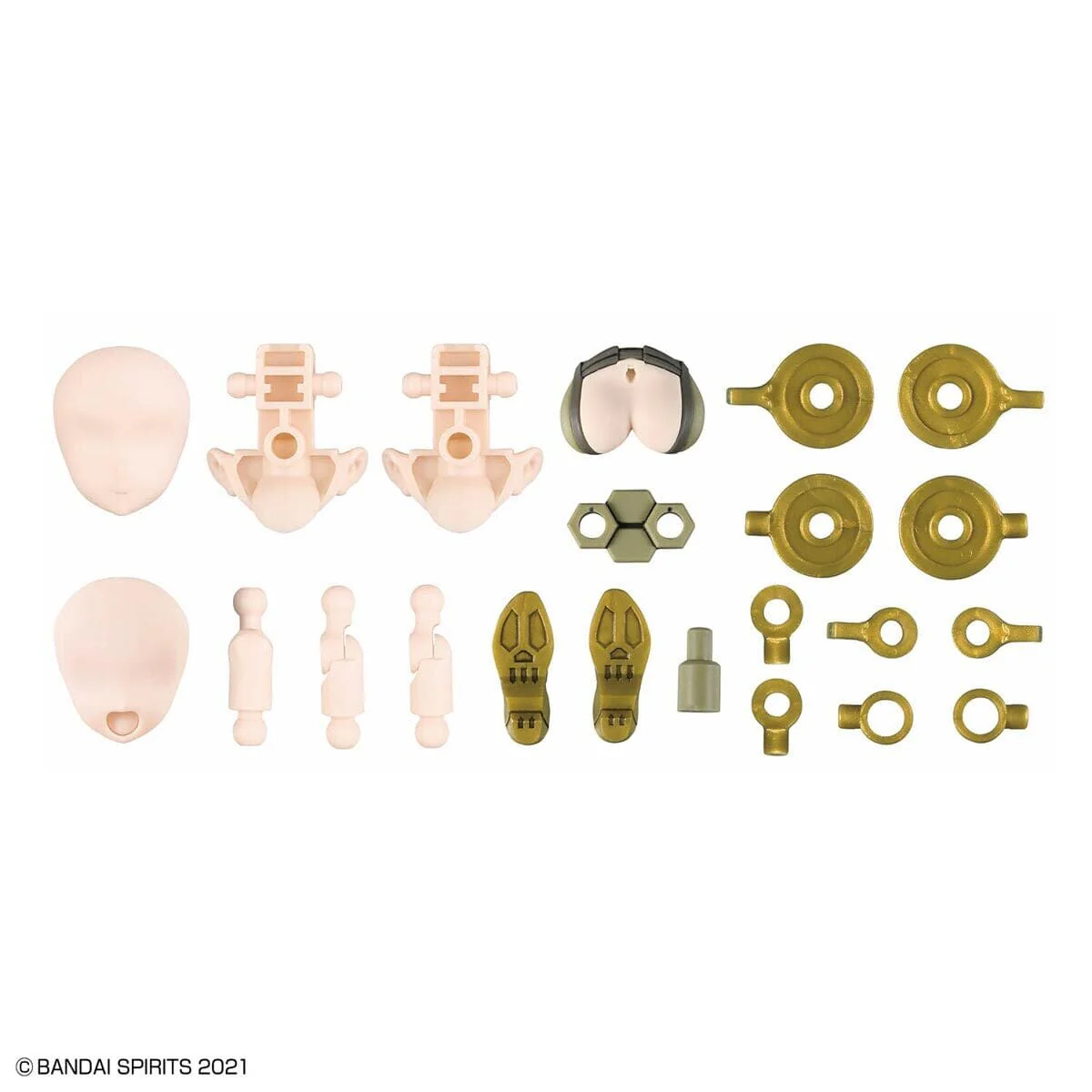 30 Minutes Sisters Option Body Parts Set 13 Tactical Costume (Color B) - Image 4