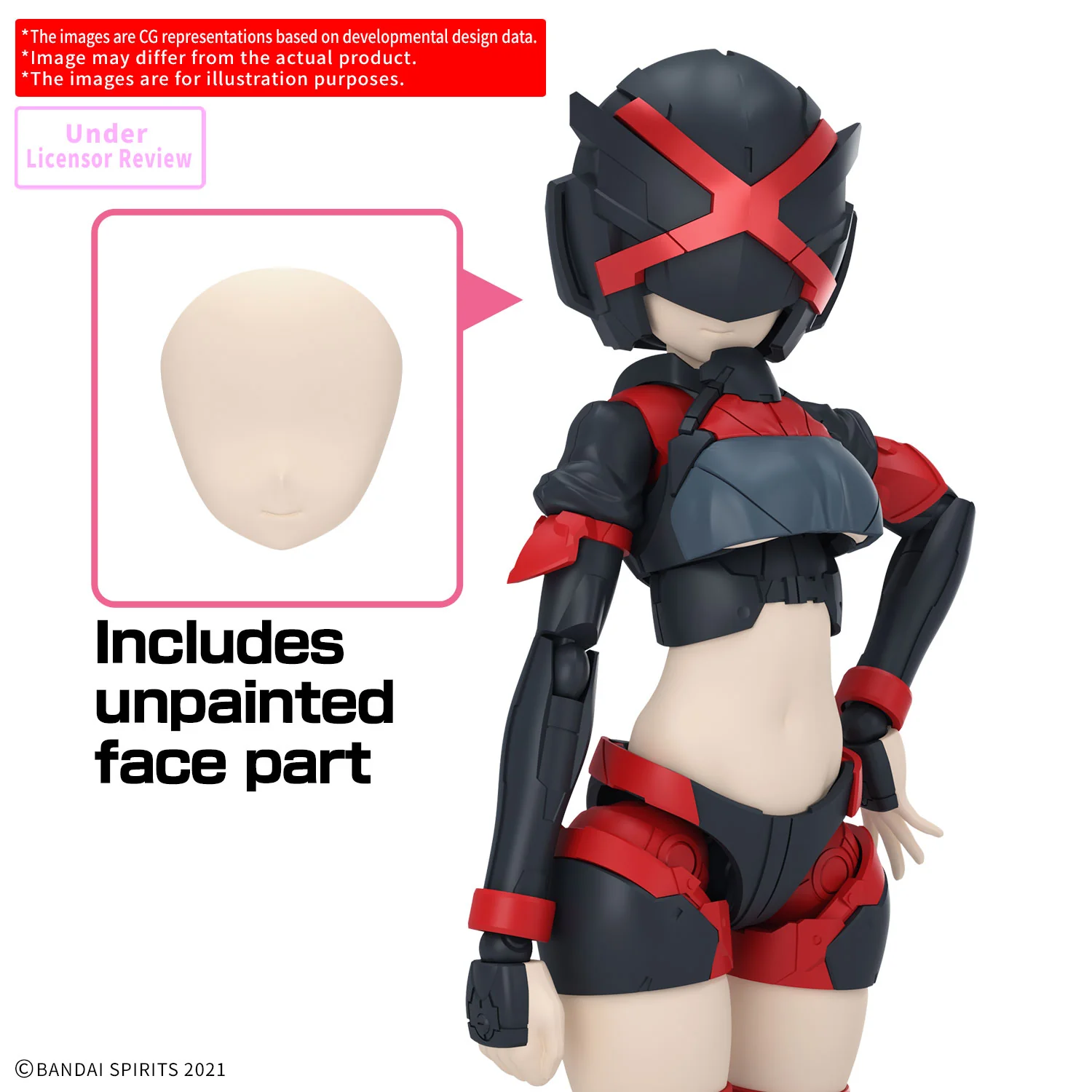 30 Minutes Sisters Option Parts Set 29 (Action Wear Bravo) (Color B) - Image 3