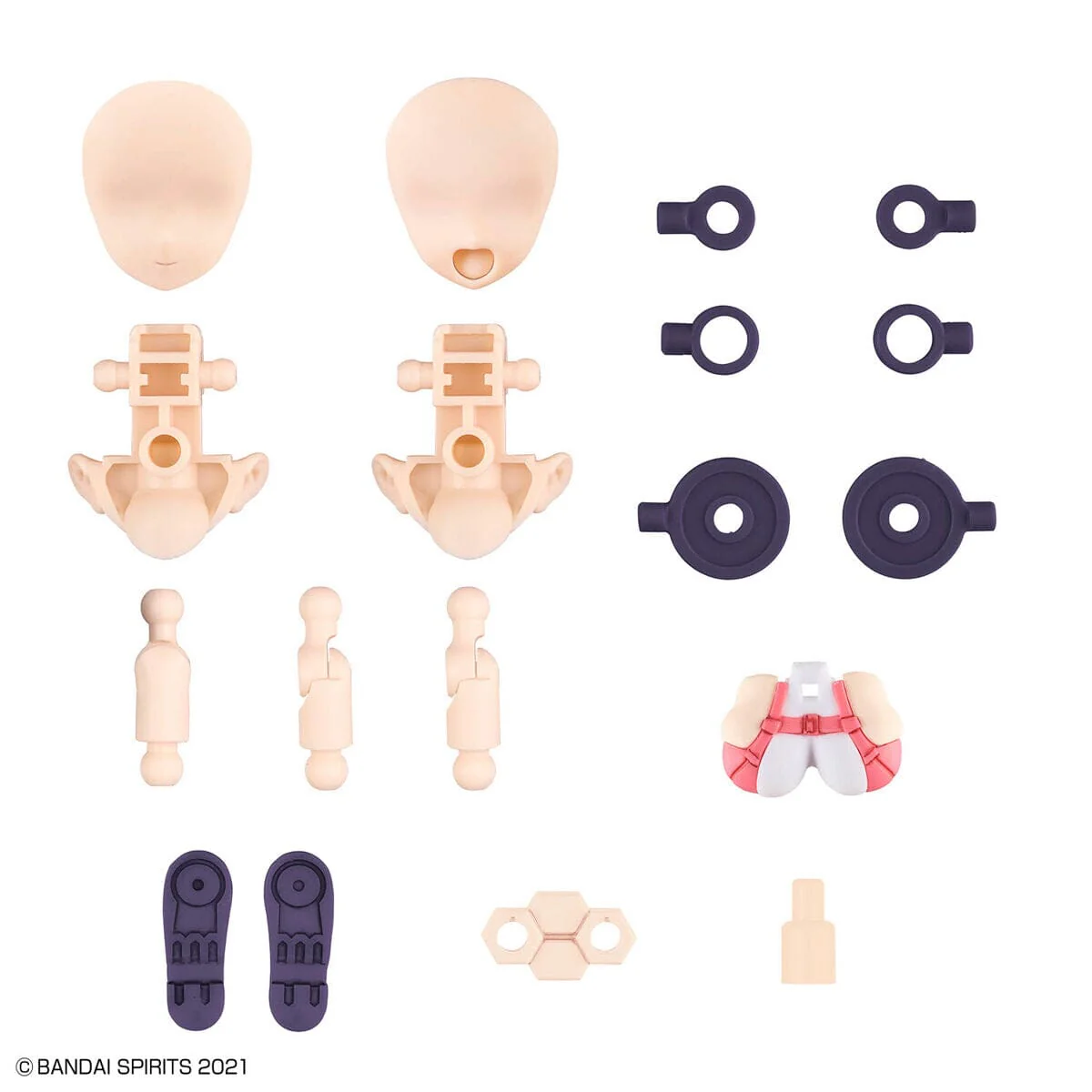 30 Minutes Sisters Option Parts Set 12 Reaper Costume (Color A) Set - Image 3