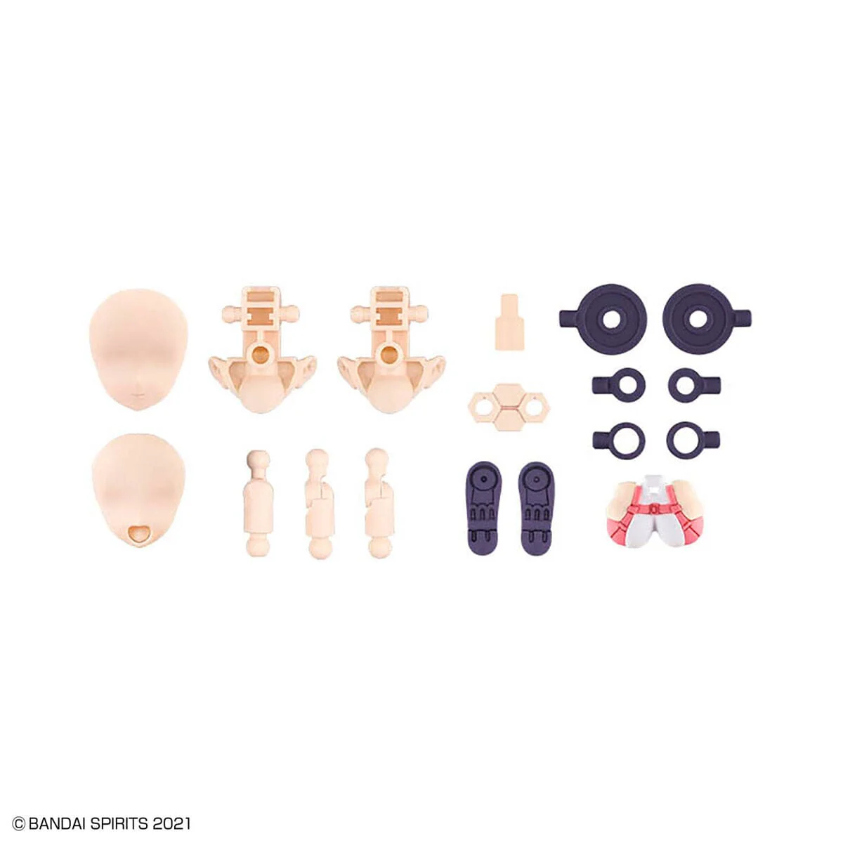 30 Minutes Sisters Option Parts Set 12 Reaper Costume (Color A) Set - Image 4