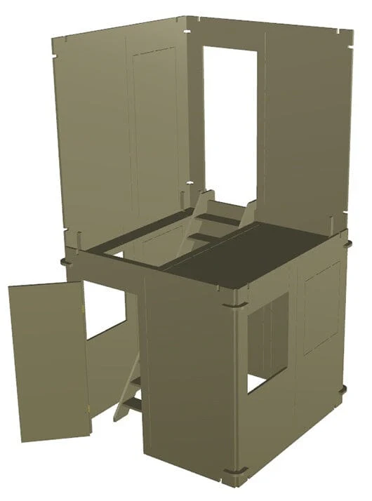 TomyTec Little Armory 1/12 LD023 Shoot House A - Image 15