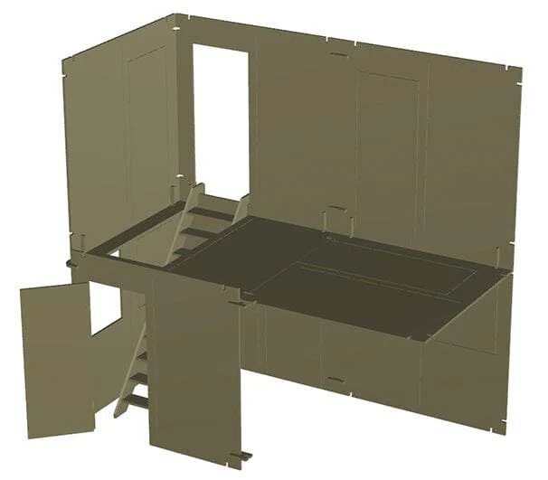 TomyTec Little Armory 1/12 LD023 Shoot House A - Image 16